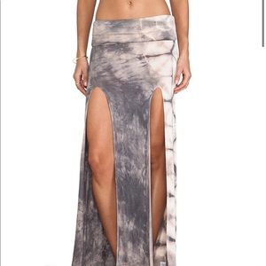 Tie Dye Maxi Skirt